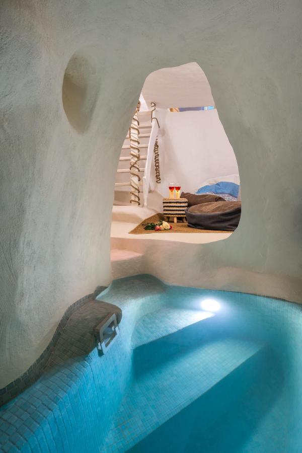 Mystagoge Retreat With Subterranean Pool/Jacuzzi Villa Vóthon Eksteriør bilde