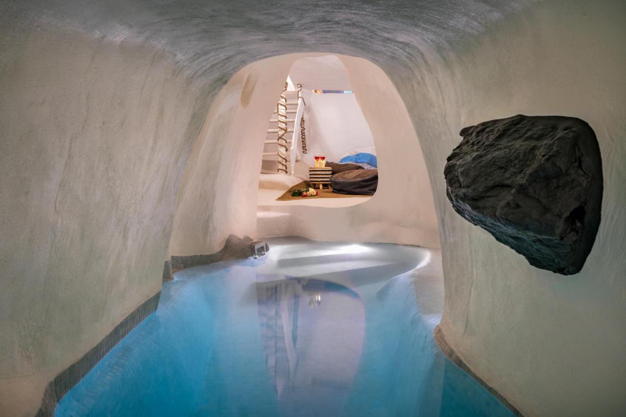 Mystagoge Retreat With Subterranean Pool/Jacuzzi Villa Vóthon Eksteriør bilde